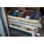 Eight bales of fabric,