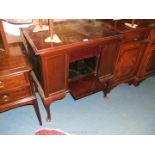 A Mahogany cased Gramophone,