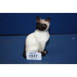 A Beswick seated Siamese Cat