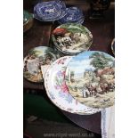 A quantity of Display Plates including Wedgwood; 'Country Days', 'Four Seasons',