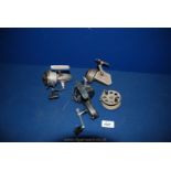 Four fishing Reels including Olympic 1300 Atlantis,