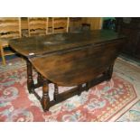 A good quality reproduction Oak Wake Table,