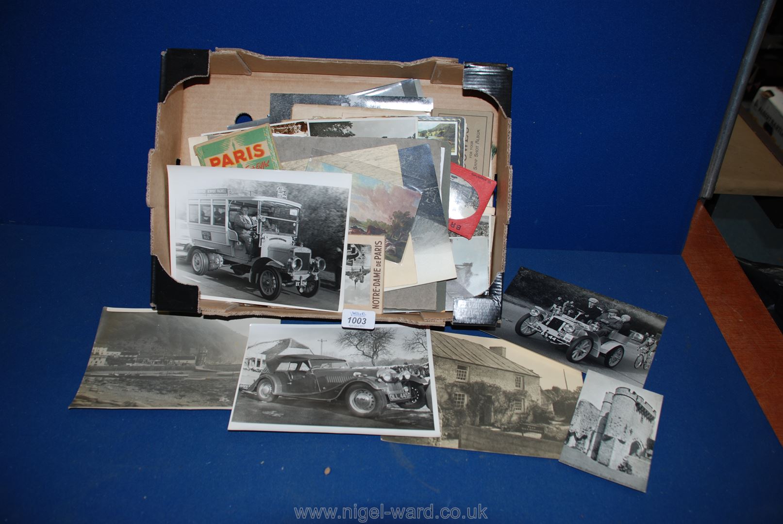 A quantity of vintage Photographs and Postcards, etc. including Carte de Visites, etc.