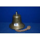 A Border Fusilier's Brass Bell