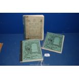 Three Scout Log Books 1940's - 1960's, for Brocksford Hall Sea Scouts,