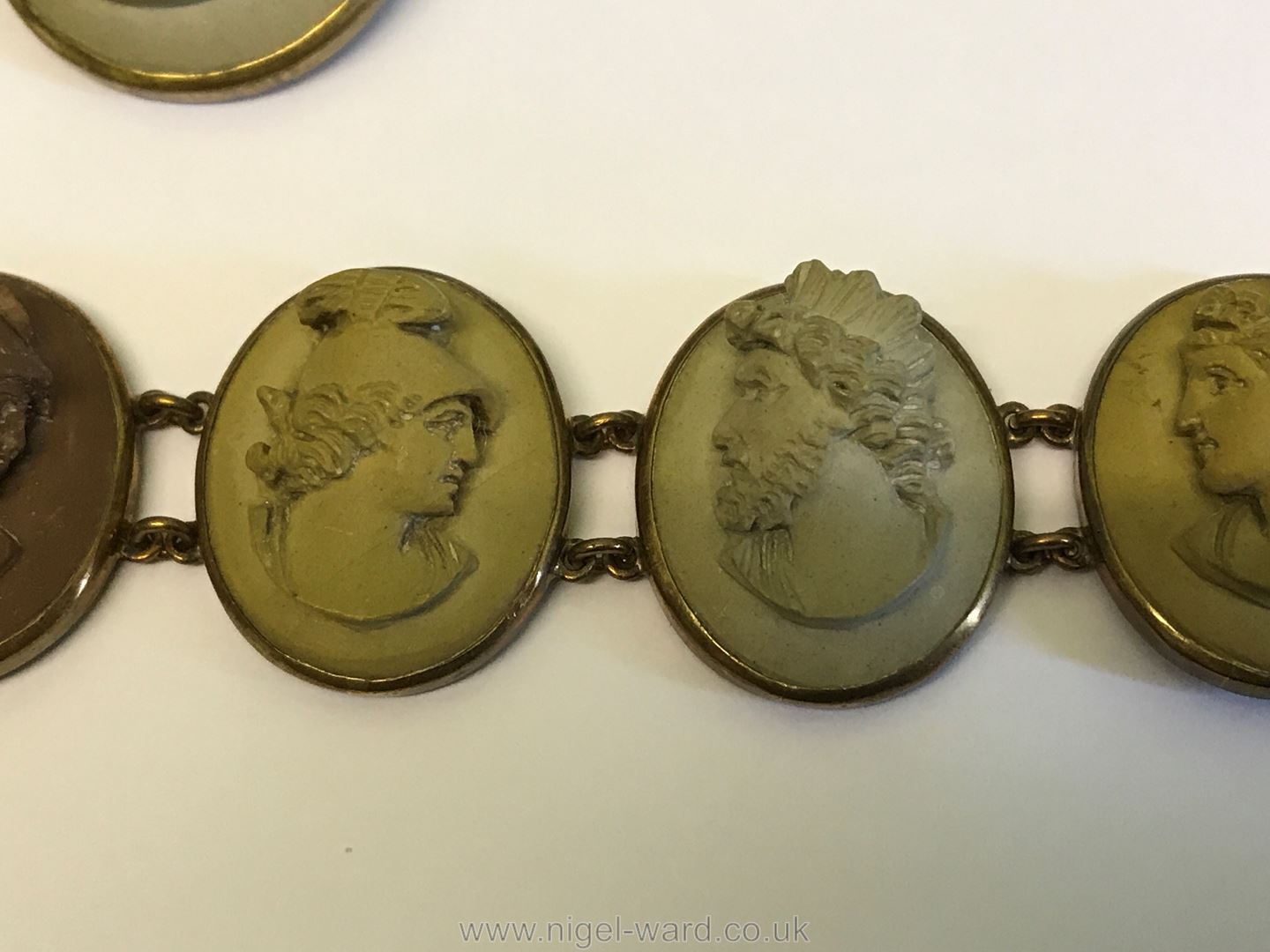 A Lava Cameo Bracelet, - Image 4 of 8