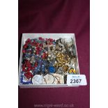 Miscellaneous Rosary Beads and religious mementoes