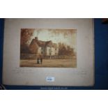 A Paul Braddon Watercolour "Ye King and Ye Tinker Inn,