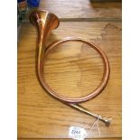 A Copper and brass Hunting Horn