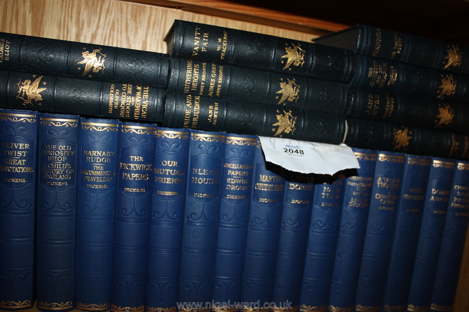 25 bound volumes of Classics