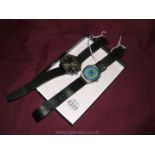 A 1960's Ricoh 21 jewel Automatic Wristwatch and a 1950's Sorna manual wristwatch