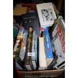 A box of Books incl. trams, William & Catherine, etc.