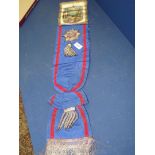 A Masonic ceremonial Sash for the Order of Druids.