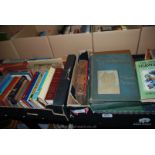 Three boxes of Books: Nooks and Corners Herefordshire, Songs of Hiawatha,