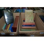 Two boxes of Books: History, Geography and novels, Cripps the Carrier etc.