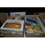 Two boxes of Books: Religion, Britain etc.