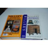 Two volumes of Millers Antique Guides