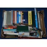 A Box of Books - Dictionarys, Thesaurus, Health & Wellbeing & Royalty.