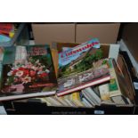 A box of Books: Gardening, Countryside,