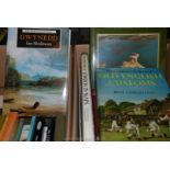 Two boxes of Books:History, Old English Customs and places, Gwynedd etc.