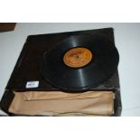 A Case of 78's including Come and Hear him Play, His Oomterara,