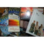 A Box of Books including the office, galapogos,