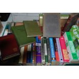 A Box of Books including Dictionary of Proverbs, Pilgrim's Progress,