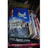 A Good Box of Cookery Books including French, Italian, Fresh and Wild Cookbook,