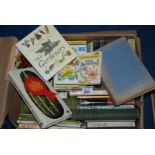 A Box of Books including Pond Life, Wild Flowers, Fruit and it's Cultivation,