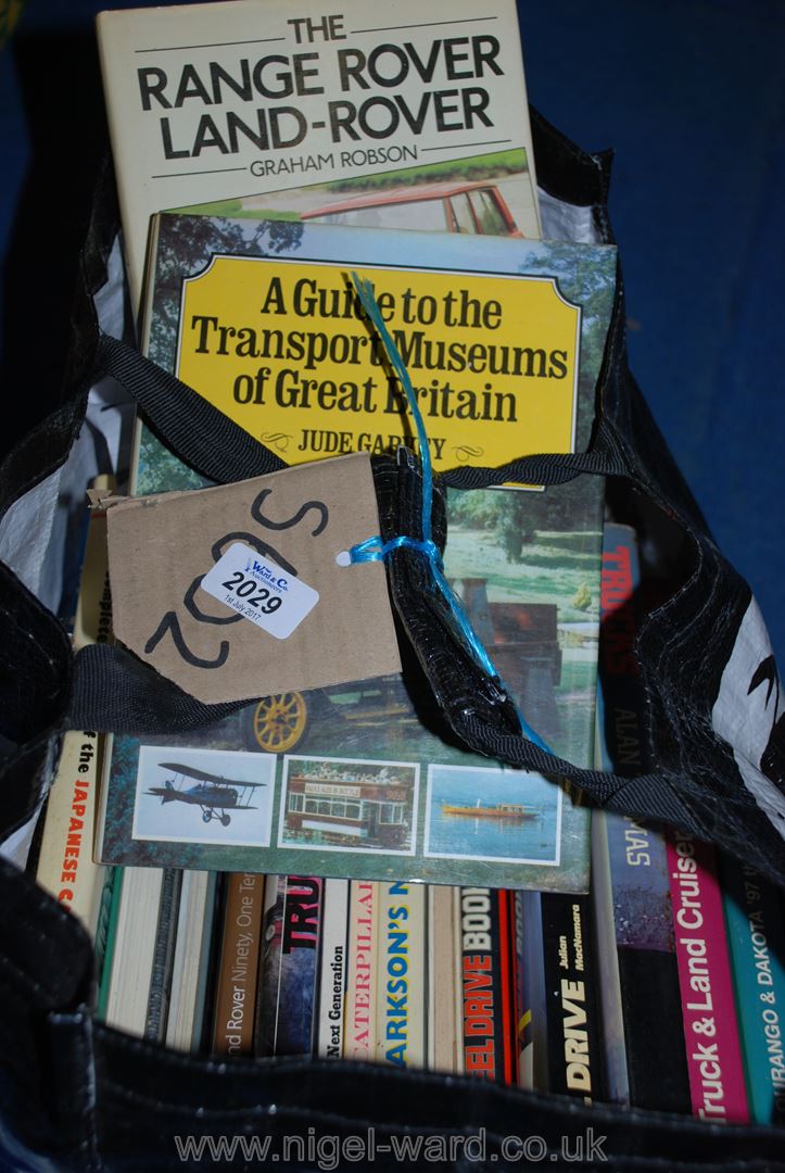 A Bag of Books incl Motors, Vehicles,