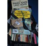 A Bag of Books incl Motors, Vehicles,