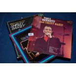 A Case of LP's incl Tony Bennett and Count Basie,