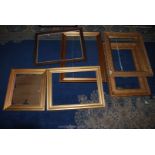 A quantity of picture frames