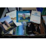 A Box of Books incl Grosmont miscellanea, Philip Morgan, Wales, Rivers of Monmouthshire,