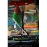 Two boxes of books inc Rain Forest, Wild Flowers,