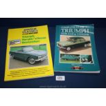 Two Triumph Herald Books