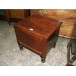 A converted Victorian Mahogany Commode,