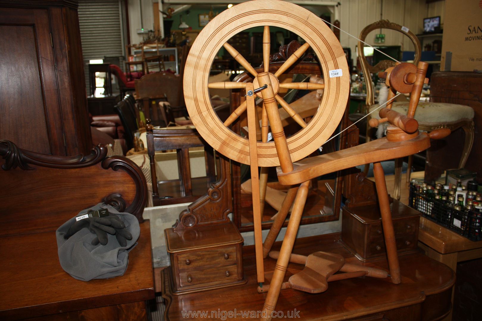 A 'Haldane' Spinning Wheel