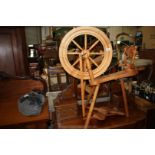 A 'Haldane' Spinning Wheel