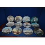 A set of twelve 'Great Clipper Ships' display plates 1981