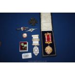 Miscellaneous medals, enamel badges, etc.