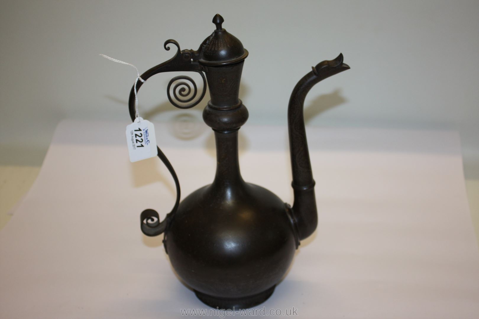 An interesting and speculative Indo-Persian Ewer, Bidar or possibly Persian early Qajar,