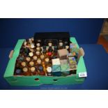 A quantity of Whisky Miniatures including Scapa single malt, Grand Macnish Scotch,