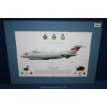 An RAF Sentinel RI Print signed by the crew and others