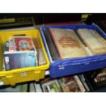 Two crates of books and sheet music: Judicial Whispers,