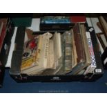 A box of books: Carvings of Worcester Cathedral, Auto Parade,