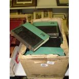 A box of volumes of Mr Punch's including Round the Year, Sports and Pastimes etc.