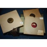 Two cases of 78's incl HMV,