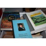 A box of books incl Pride and Prejudice, James Herriot, Cassells Lawyer,