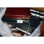 A bag of bound books incl classics,